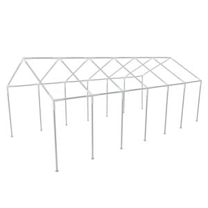 vidaXL Cadre en acier pour tente de r&eacute;ception de 12x6 m