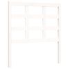 vidaXL Cadre de lit sans matelas blanc 100x200 cm bois de pin massif