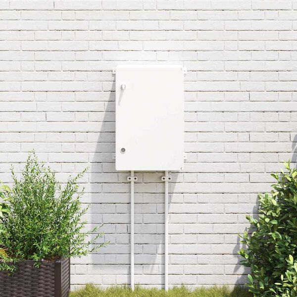 vidaXL Cabinet de Contr&ocirc;le Gris 40 x 20 x 60 cm Plastic ABS