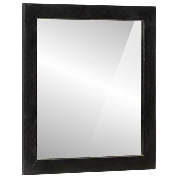 vidaXL Ensemble de meubles salle de bain 2 pcs fer et bois de manguier