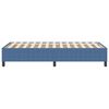 vidaXL Cadre de lit plateforme Bleu 80 x 200 cm tissu