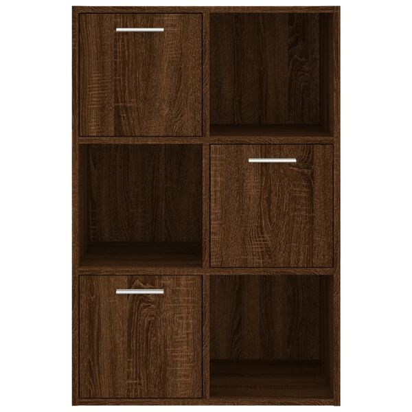 vidaXL Armoire de rangement Ch&ecirc;ne marron 60x29,5x90 cm