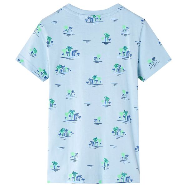 T-shirt pour enfants bleu clair 104