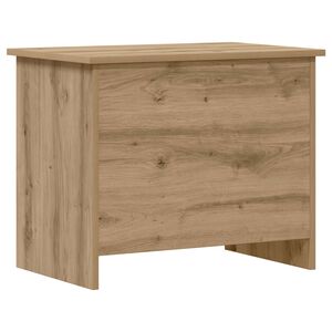 vidaXL Coffre de rangement Ch&ecirc;ne artisanal 60 x 40 x 50 cm