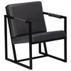 vidaXL Fauteuil gris cuir v&eacute;ritable