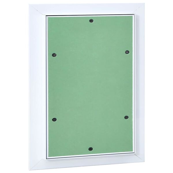 vidaXL Panneau d'Accès Vert et Argent 25 x 35 cm Aluminium et Plâtre