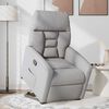 vidaXL Fauteuil inclinable gris nuage tissu