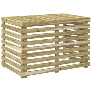 vidaXL Housse de climatiseur 90 x 58 x 60 cm Bois de pin impr&eacute;gn&eacute;