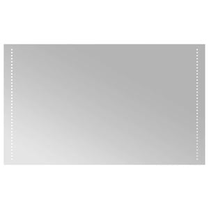 vidaXL Miroir de salle de bain LED Transparent 100 x 60 cm