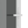 vidaXL Porte intérieure 102,5x201,5 cm Blanc Verre ESG et aluminium