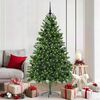 vidaXL Sapin de Noël avec 300 LED avec support Vert 180 cm PE