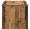 vidaXL Maison pour chat Bois ancien 85 x 55 x 50 cm Bois d'ing&eacute;nierie