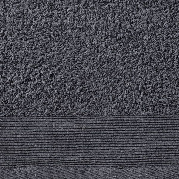 vidaXL Serviettes de sauna 2 pcs Coton 450 g/m² 80x200 cm Anthracite