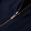 Sweatshirt pour enfants avec fermeture éclair bleu marine 92