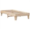 vidaXL Cadre de lit sans matelas 90x200 cm bois de pin massif