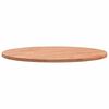 vidaXL Dessus de table &Oslash;50x1,5 cm rond bois massif de h&ecirc;tre