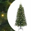 vidaXL Sapin de No&euml;l artificiel avec 300 LED Vert 180 cm PE et PVC