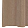 vidaXL Rideaux en voile avec boucles 2 pcs marron clair 140x260 cm
