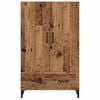 vidaXL Buffet haut vieux bois 70x31x115 cm bois d'ing&eacute;nierie