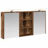 vidaXL Ensemble de Meubles de Salle de Bain 3 pc 126 x 16 x 62.5 cm