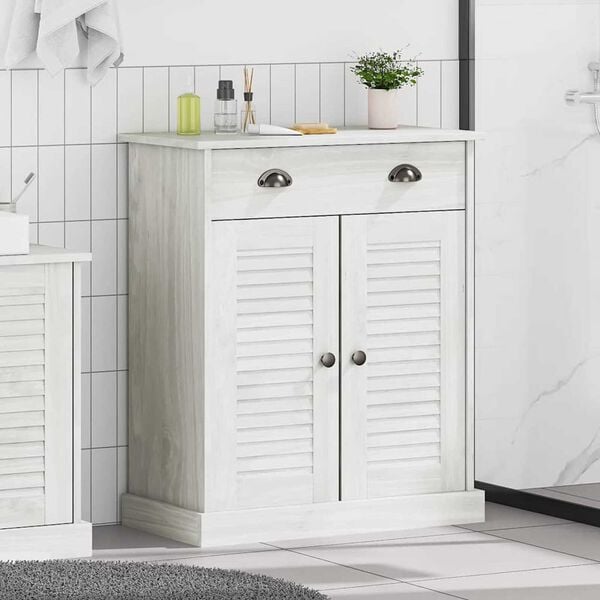 vidaXL Cabinet de salle de bain VIGO Blanc 67.5 x 34 x 80 cm