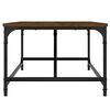 vidaXL Table basse Chêne marron 100x50x35 cm Bois d'ingénierie