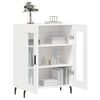 vidaXL Buffet blanc 69,5x34x90 cm bois d'ing&eacute;nierie