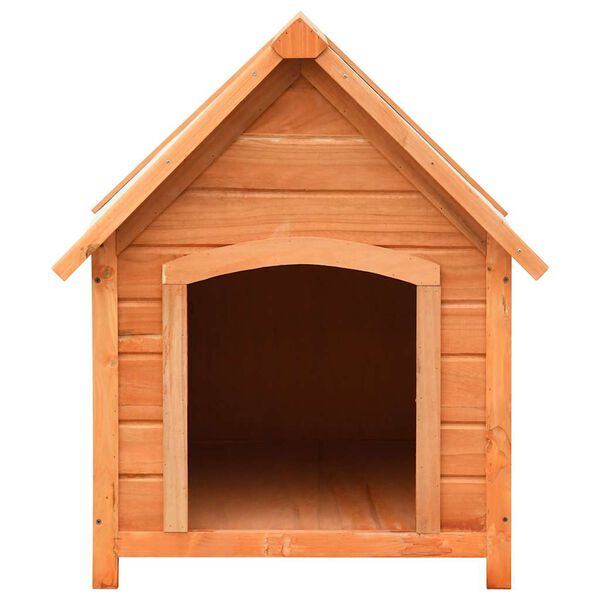 vidaXL Niche pour chiens Bois de pin et de sapin massif 72x85x82 cm