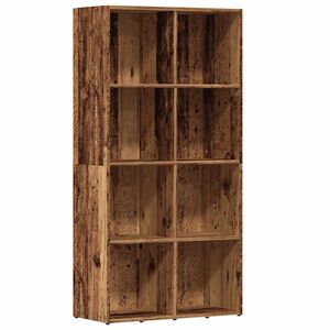 vidaXL Biblioth&egrave;que vieux bois 66x30x130 cm bois d'ing&eacute;nierie