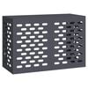 vidaXL Housse de climatiseur Anthracite 90 x 40 x 60 cm Acier
