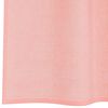 vidaXL Rideaux en voile avec boucles 2 pcs rose 140x140 cm