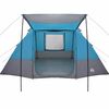 vidaXL Tente de camping avec toit Bleu 482 x 360 x 227 cm taffetas