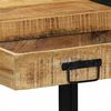 vidaXL Table console Marron 90 x 33 x 75 cm Bois de mangue massif