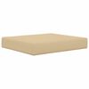vidaXL Coussin de canap&eacute; d'ext&eacute;rieur 2 pcs Beige Polyester