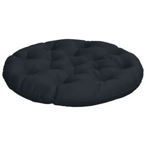 vidaXL Coussin de chaise suspendue VIANEN 100 % polyester Bleu fonc&eacute;