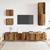 vidaXL Ensemble de meuble TV mural 5 pcs vieux bois bois d'ingénierie