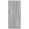 vidaXL Garde-robe Sonoma gris 90x52x200 cm Bois d'ing&eacute;nierie