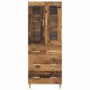 vidaXL Haut Armoire avec tiroir Bois Ancien 69,5 x 34 x 180 cm