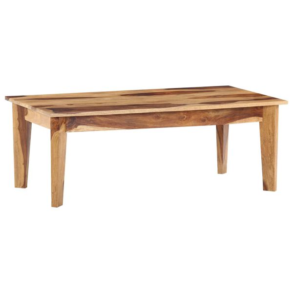 vidaXL Table basse 110x60x40 cm Bois massif