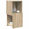 vidaXL Meuble d'angle Ch&ecirc;ne Sonoma 30,5x30x65cm Bois d'ing&eacute;nierie