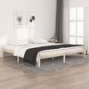 vidaXL Cadre de lit sans matelas bois massif de pin 200x200 cm