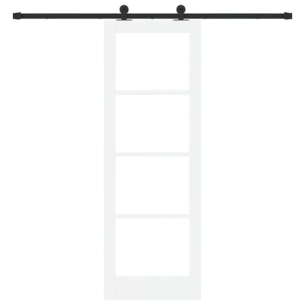 vidaXL Porte coulissante ORKDAL Blanc 73,5 x 211 cm
