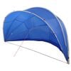 vidaXL D&ocirc;me de piscine 546 x 516 x 250 cm Bleu azure