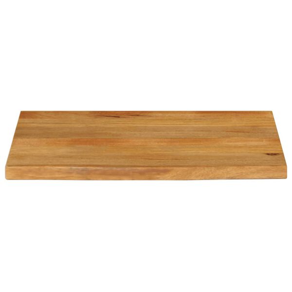 vidaXL Dessus de table à bord vivant 70x60x2,5 cm bois massif manguier