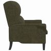 vidaXL fauteuil Vert arm&eacute;e 76 x 94 x 102 cm Simili cuir