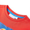 T-shirt pour enfants avec manches courtes rouge 116