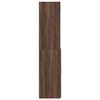 vidaXL Buffet haut ch&ecirc;ne marron 80x42,5x185 cm bois d'ing&eacute;nierie