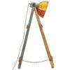 vidaXL Lampadaire multicolore E27 bois massif de manguier