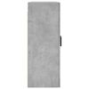vidaXL Armoires murales 2 pcs gris b&eacute;ton bois d'ing&eacute;nierie