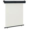 vidaXL Auvent latéral de balcon 145x250 cm Crème